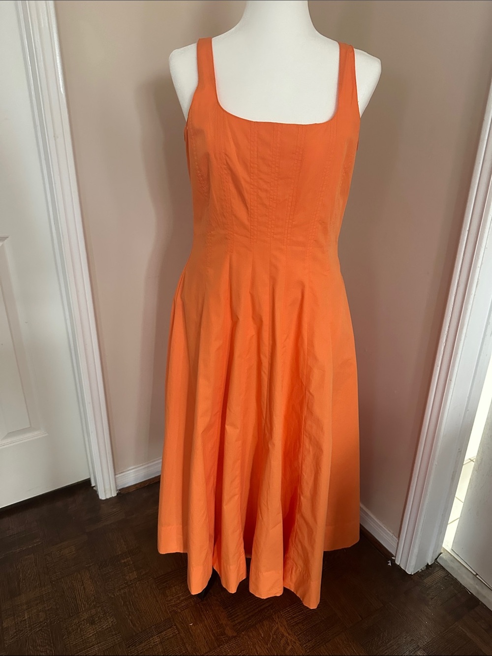 Ricki's Vibrant Orange Midi Sundress
